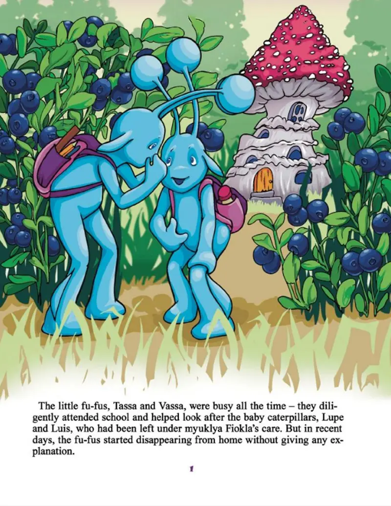Time to Pick Blackberries (English/Russian Edition): The Amanita Dwellers 3
